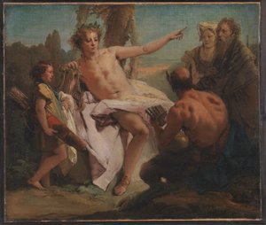 Apollo and Marsyas by Giovanni Battista Tiepolo