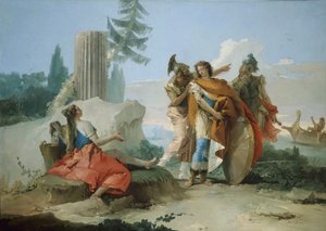 Armida Abandoned by Rinaldo by Giovanni Battista Tiepolo
