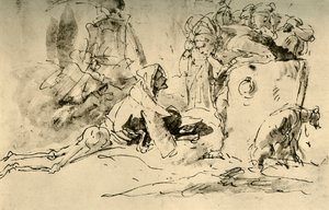 Capriccio, c1740s, 1928 by Giovanni Battista Tiepolo