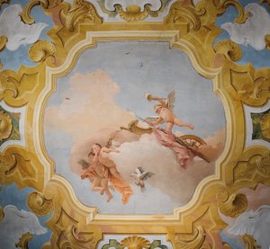Ceiling of the Room of Orlando Furioso in the Palazzina by Giovanni Battista Tiepolo