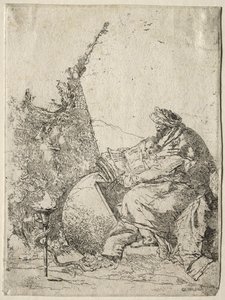 Fantasies: The Philosopher by Giovanni Battista Tiepolo