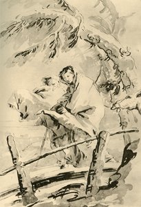 Flight into Egypt by Giovanni Battista Tiepolo