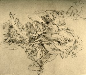 Group of Hovering Angels