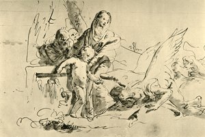 Holy Family and Angels
