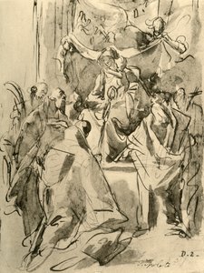Madonna enthroned with Saints by Giovanni Battista Tiepolo