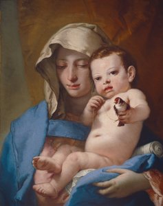 Madonna of the Goldfinch by Giovanni Battista Tiepolo
