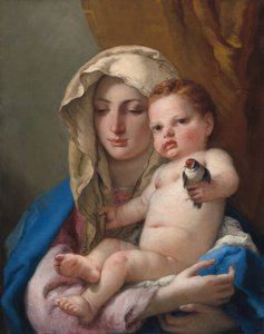Madonna of the Goldfinch by Giovanni Battista Tiepolo