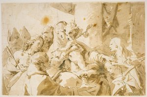 Madonna with Child and Saints