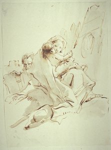 Rest on the Flight into Egypt by Giovanni Battista Tiepolo