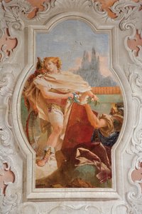 Rinaldo Ashamed of His Past from the Room of Jerusalem Delivered in the Palazzina