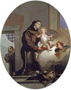 Saint Anthony of Padua with the Infant Jesus