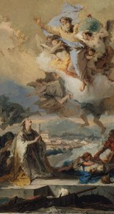 Saint Thecla Praying for the Plague-Stricken by Giovanni Battista Tiepolo