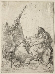 Scherzi di Fantasia: The Philosopher by Giovanni Battista Tiepolo