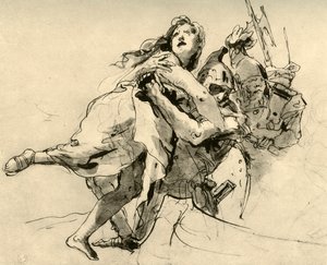 The Abduction of Helen, mid 18th Century, 1928 by Giovanni Battista Tiepolo