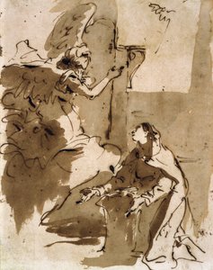 The Annunciation by Giovanni Battista Tiepolo