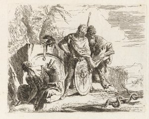 The Astrologer and the Young Soldier, from Various Capriccios