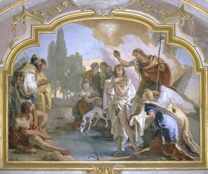 The Baptism of Christ by Giovanni Battista Tiepolo