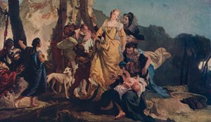 The Finding of Moses, c1730