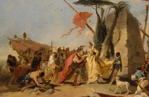 The Meeting of Antony and Cleopatra by Giovanni Battista Tiepolo