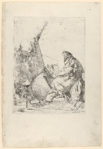 The Philosopher, from the Scherzi by Giovanni Battista Tiepolo