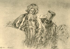 Two Oriental Merchants by Giovanni Battista Tiepolo