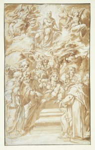 Assumption of Mary by Giovanni Battista Venanzi