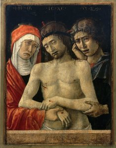 Pieta with the Virgin and St John