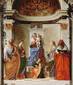 Sacra Conversazione by Giovanni Bellini