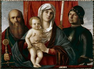 Virgin with Child Between St Paul and St George