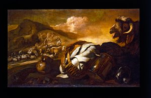 Still Life with Goat