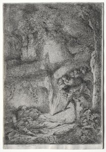 The Invention of the Bodies of St. Peter and St. Paul, c. 1650 by Giovanni Benedetto Castiglione