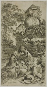 Melancholia by Giovanni Benedetto Castiglione
