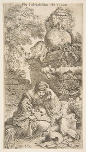 Melancholia by Giovanni Benedetto Castiglione