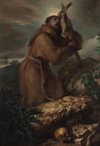 Saint Francis in Ecstasy, ca. 1650 by Giovanni Benedetto Castiglione
