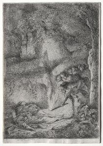 The Discovery of the Bodies of Saints Peter and Paul by Giovanni Benedetto Castiglione