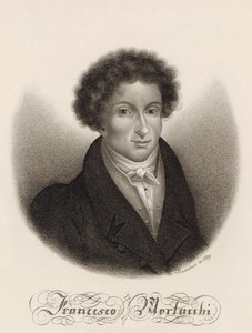 Portrait of the Composer Francesco Morlacchi by Giovanni Bernardoni