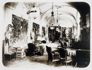 The House of Ivan Paskevich at the English Embankment in Petersburg. The Armory Room