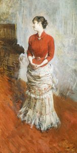 Countess de Rasty Standing, circa 1878