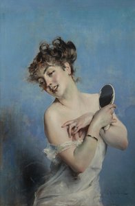 Young Woman in Undress, c. 1880