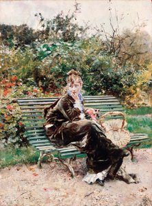 Hyde park by Giovanni Boldini