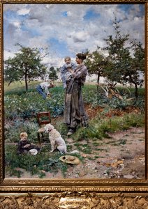 In the Countryside (The Spring) by Giovanni Boldini