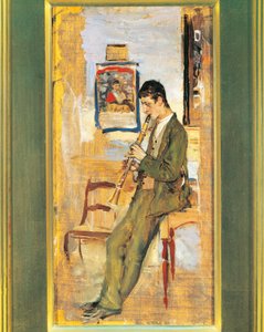 Clarino Player by Giovanni Boldini