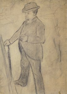Portrait of Boldini (by Edgar Degas) by Giovanni Boldini