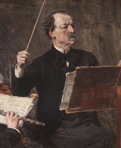 Portrait of Emanuele Muzio Italian Composer and Conductor by Giovanni Boldini