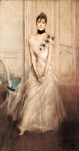 Portrait of Emiliana Concha de Ossa by Giovanni Boldini