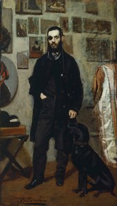 Portrait of Giuseppe Abbati
