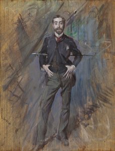 Portrait of John Singer Sargent by Giovanni Boldini