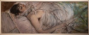 The Countess of Rasty Reclining by Giovanni Boldini