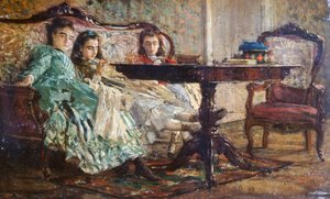 The Laskaraki Sisters by Giovanni Boldini