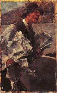 The Parisian newsboy or The newsvendor